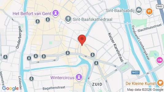 Büros zur Miete i Stad Gent – Foto von Google Street View