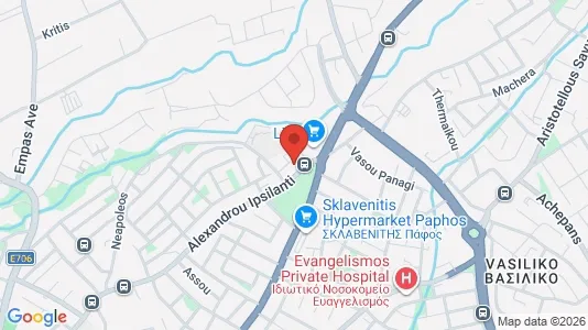 Kontorlokaler til leje i Paphos - Foto fra Google Street View