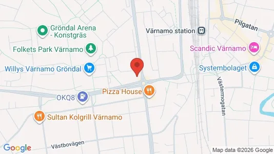 Commercial properties for rent i Värnamo - Photo from Google Street View