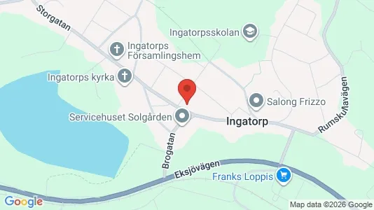 Lagerlokaler för uthyrning i Eksjö – Foto från Google Street View