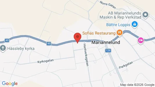 Varastot Vuokrattavana i Eksjö - Kuva Google Street Viewstä