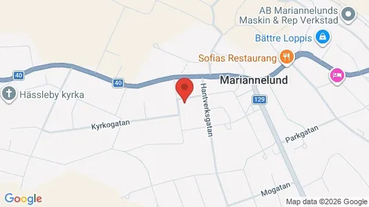 Gewerbeflächen zur Miete i Eksjö – Foto von Google Street View