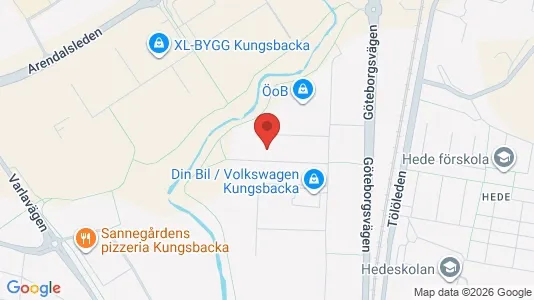 Gewerbeflächen zur Miete i Kungsbacka – Foto von Google Street View