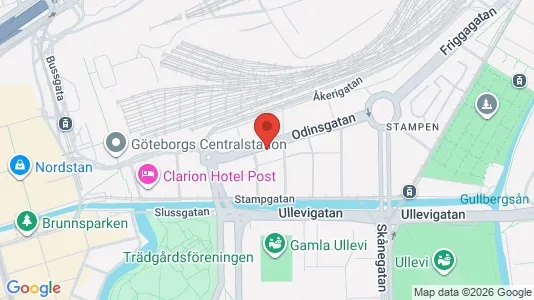 Kontorlokaler til leje i Gøteborg Centrum - Foto fra Google Street View