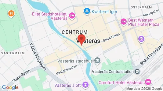 Kontorlokaler til leje i Västerås - Foto fra Google Street View