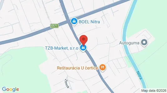 Gewerbeflächen zur Miete i Nitra – Foto von Google Street View