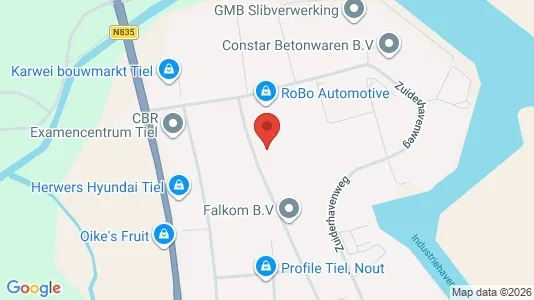 Lokaler til leie i Tiel – Bilde fra Google Street View