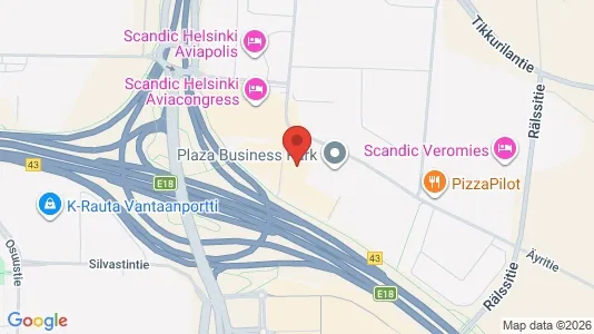 Büros zur Miete i Vantaa – Foto von Google Street View