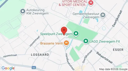 Gewerbeflächen zur Miete i Zwevegem – Foto von Google Street View