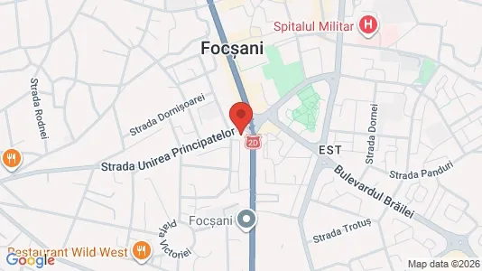 Nieruchomości komercyjne Do wynajęcia i Focşani - kort over placeringen