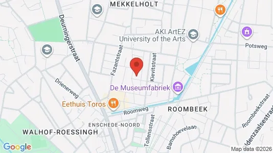 Office spaces for sale i Enschede - kort over placeringen
