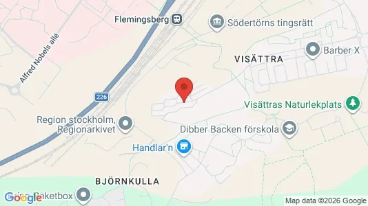 Büros zur Miete i Huddinge – Foto von Google Street View