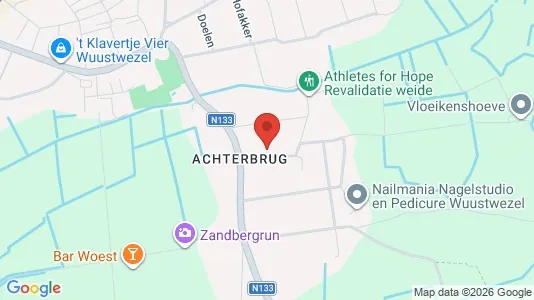 Bedrijfsruimtes te huur i Wuustwezel - Foto uit Google Street View