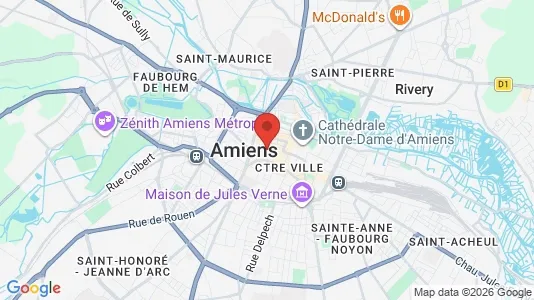 Office spaces for rent i Amiens - Photo from Google Street View