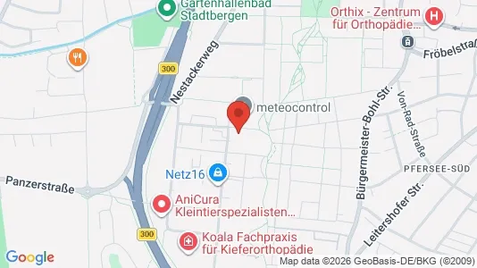 Kontorslokaler för uthyrning i Augsburg – Foto från Google Street View