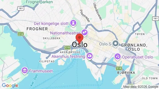 Ladenlokale zur Miete i Oslo Vestre Aker – Foto von Google Street View