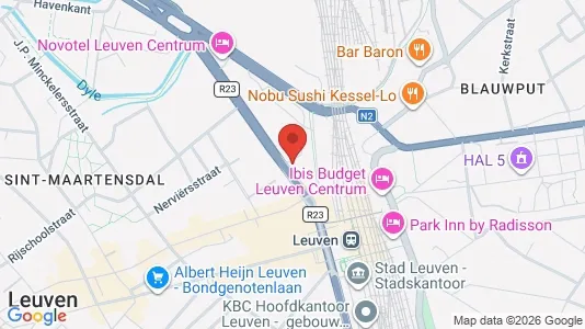 Espacios de oficina En alquiler i Leuven - Foto de Google Street View
