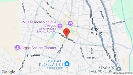 Office spaces for rent i Argos-Mykines - kort over placeringen