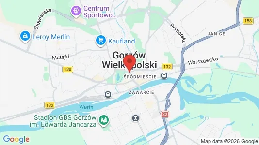 Liikekiinteistöt Vuokrattavana i Gorzowski - Kuva Google Street Viewstä