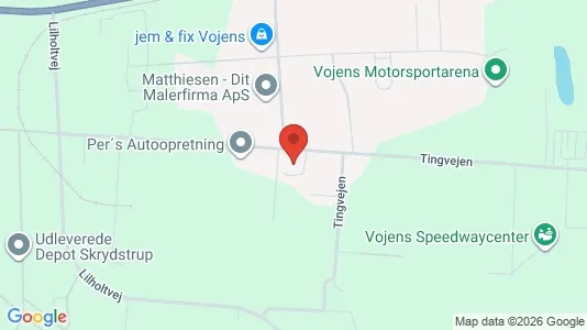 Lager zum Kauf i Vojens – Foto von Google Street View