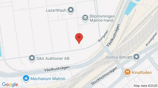 Lokaler til leje i Malmø Centrum - Foto fra Google Street View