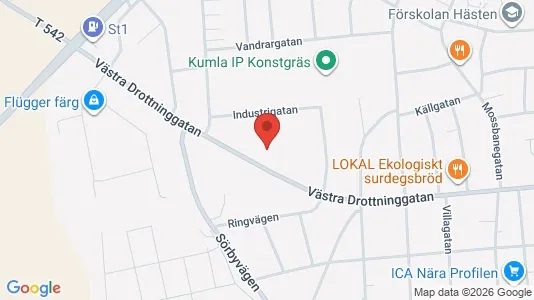 Lager zur Miete i Kumla – Foto von Google Street View