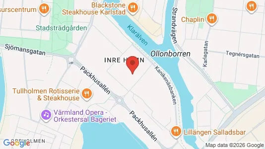 Propiedades comerciales En alquiler i Karlstad - kort over placeringen