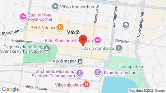 Gewerbeflächen zur Miete i Växjö – Foto von Google Street View