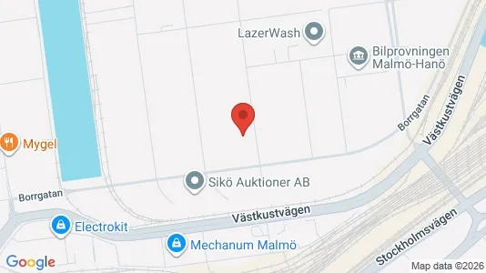 Lokaler til leje i Malmø Centrum - Foto fra Google Street View
