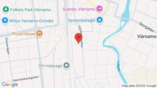 Lokaler til leie i Värnamo – Bilde fra Google Street View