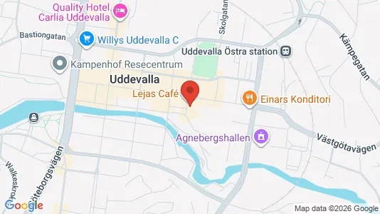 Lokaler til leje i Uddevalla - Foto fra Google Street View