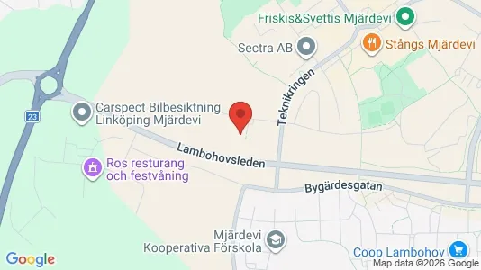 Gewerbeflächen zur Miete i Linköping – Foto von Google Street View
