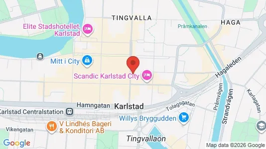 Lokaler til leje i Karlstad - Foto fra Google Street View