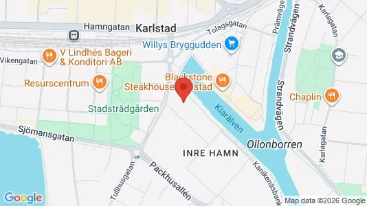 Commercial properties for rent i Karlstad - kort over placeringen