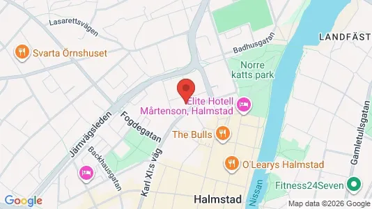 Bedrijfsruimtes te huur i Halmstad - Foto uit Google Street View