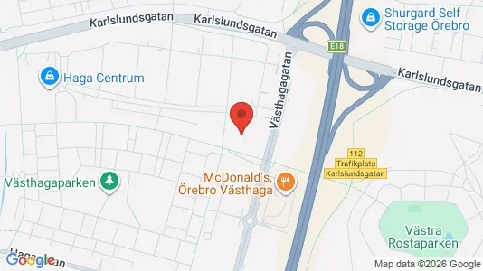 Lokaler til leje i Örebro - Foto fra Google Street View