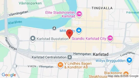 Lokaler til leje i Karlstad - Foto fra Google Street View