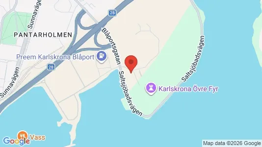 Lokaler til leje i Karlskrona - Foto fra Google Street View