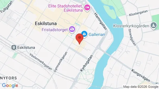 Gewerbeflächen zur Miete i Eskilstuna – Foto von Google Street View