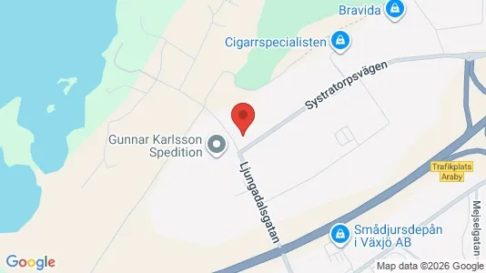 Lokaler til leje i Växjö - Foto fra Google Street View
