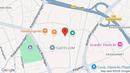 Lokaler til leie i Västerås – Bilde fra Google Street View