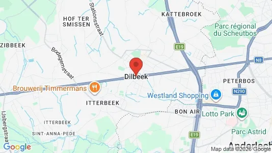 Büros zur Miete i Dilbeek – Foto von Google Street View