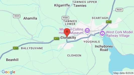 Lokaler til leje i Clonakilty - Foto fra Google Street View