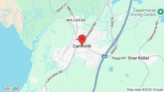 Büros zur Miete i Carnforth - Lancashire – Foto von Google Street View
