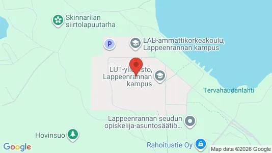 Office spaces for rent i Lappeenranta - kort over placeringen