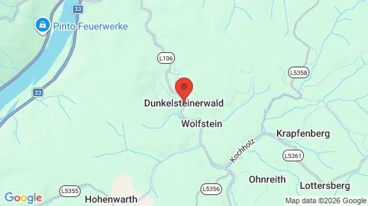 Værkstedslokaler til leje i Dunkelsteinerwald - Foto fra Google Street View