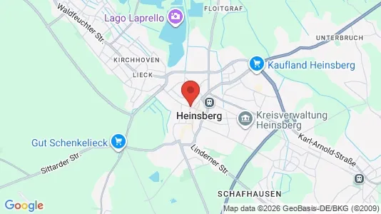 Restaurantlokaler til leje i Heinsberg - Foto fra Google Street View