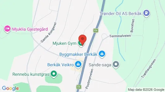 Commercial properties for sale i Rennebu - kort over placeringen