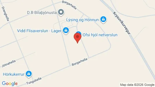 Propiedades comerciales En venta i Hafnarfjörður - kort over placeringen