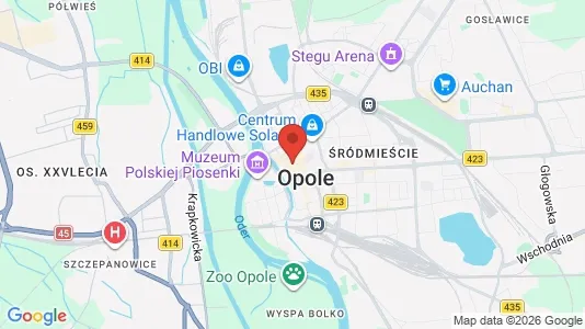 Kontorlokaler til leje i Opole - Foto fra Google Street View